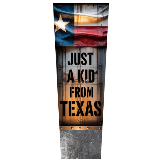 Prosthetic Sleeve, Just a kid from texas V2, Sleeve Art