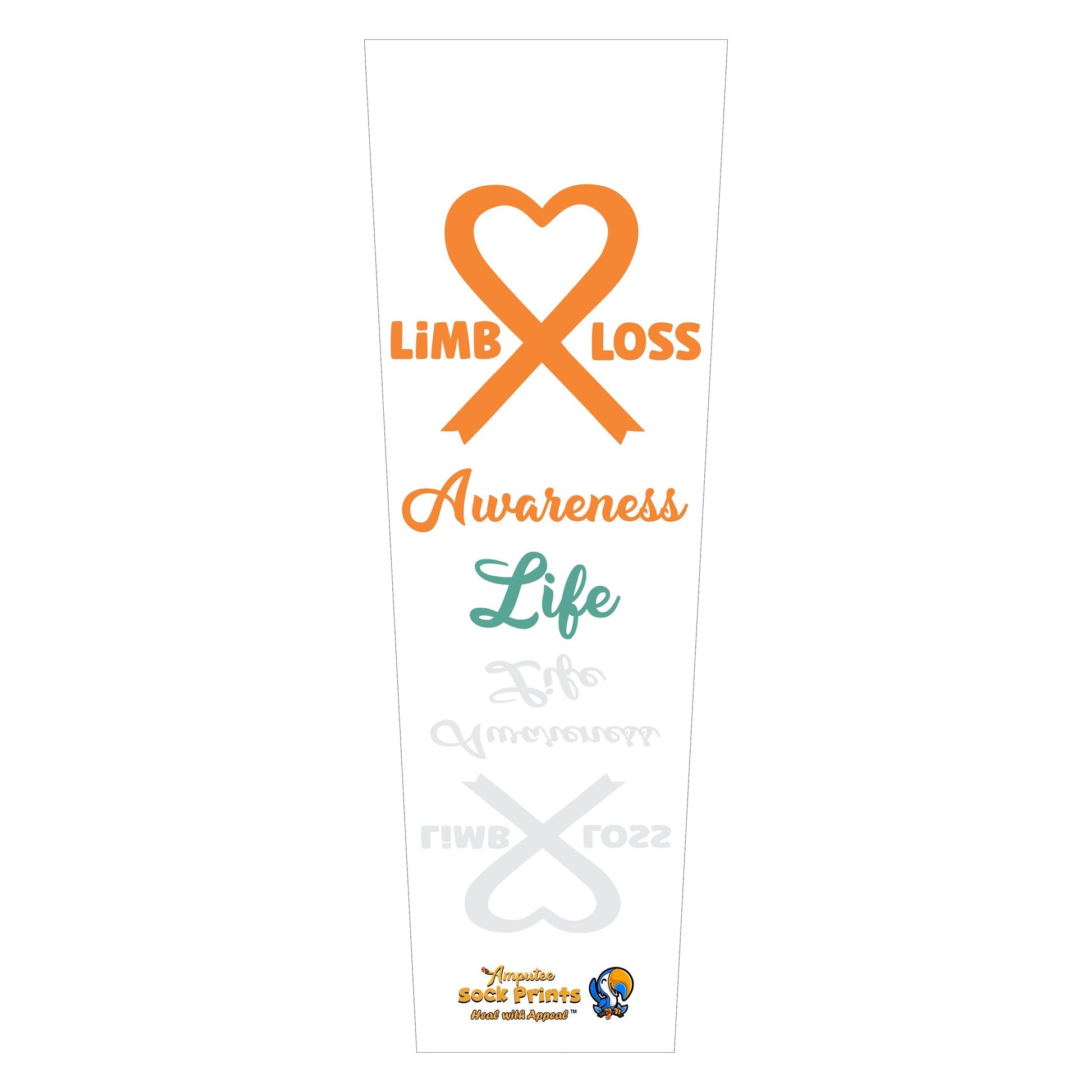 LimbLoss awareness life V1 SLEEVE xl