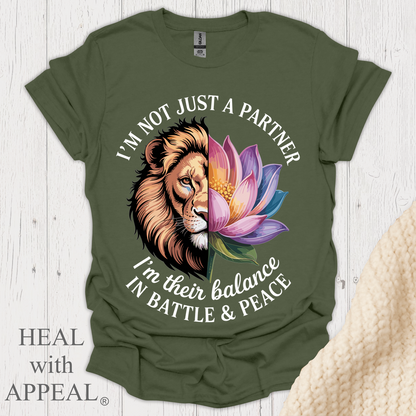 Partner In Balance N Peace V1b - Military Green