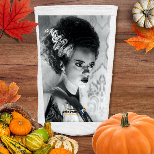 Halloween Amputee Socks – Mrs Frankenstein | 3ply Stump Sock
