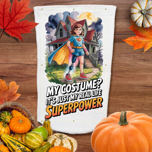 Halloween Amputee Socks – My Costume Is My Superpower V1 | 3ply Stump Sock