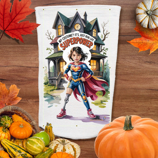 Halloween Amputee Socks – My Costume Is My Superpower V2 | 3ply Stump Sock