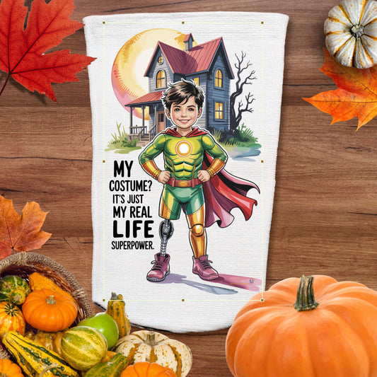 Halloween Amputee Socks – My Costume Is My Superpower V3 | 3ply Stump Sock