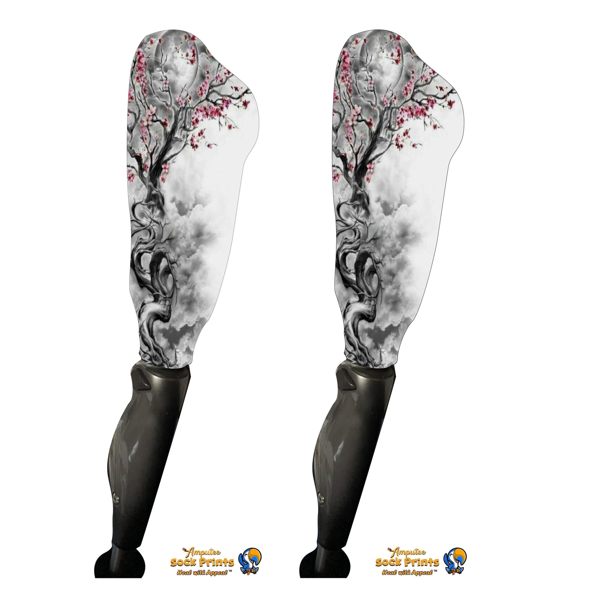 Mystical tree w moon V1 BOOT PAIR