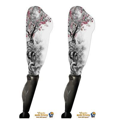 Mystical tree w moon V1 BOOT PAIR