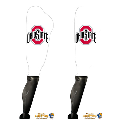 Ohio State college logo V2 BOOT PAIR
