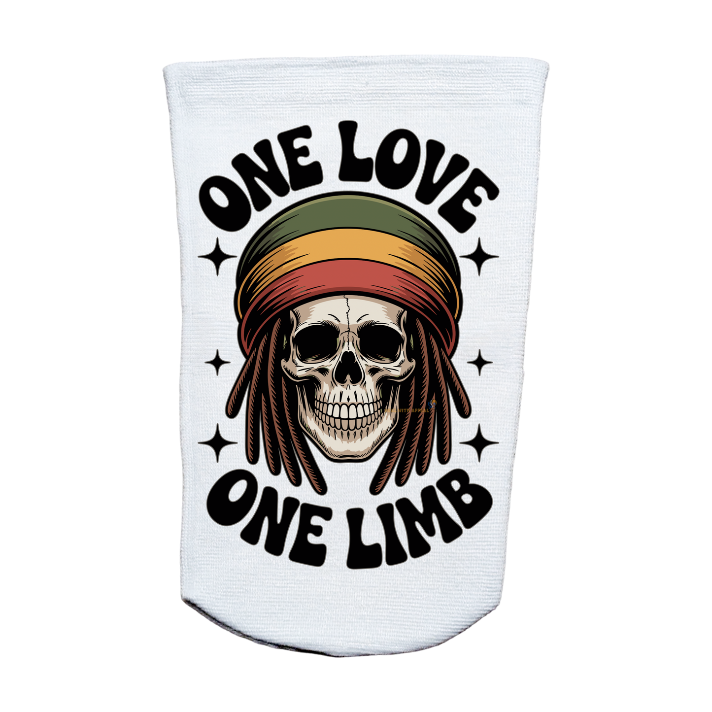 Amputee Sock, One love one limb, Prosthetic Sock
