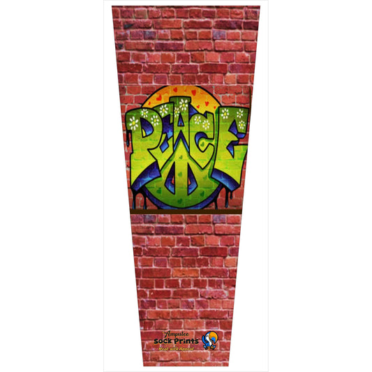 Peace brick wall V1 SLEEVE XXL