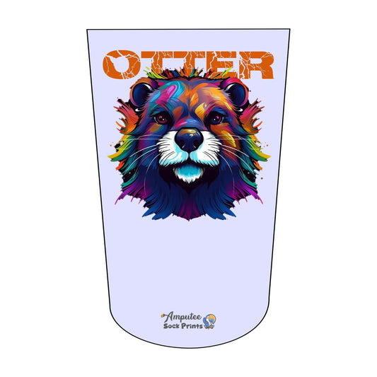 Amputee Socks Popart Otter V1 BTKA REG