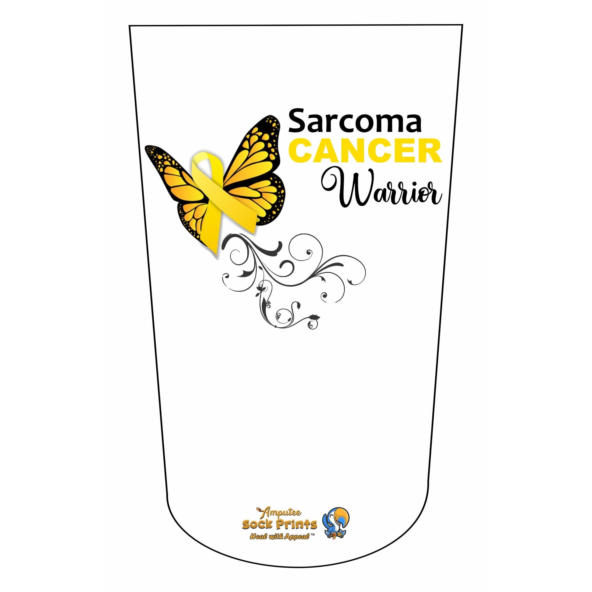 Sarcoma awareness butterfly V1