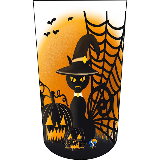 Scary Halloween cat