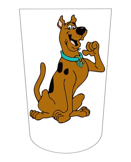 3ply amputee sock scooby doo art