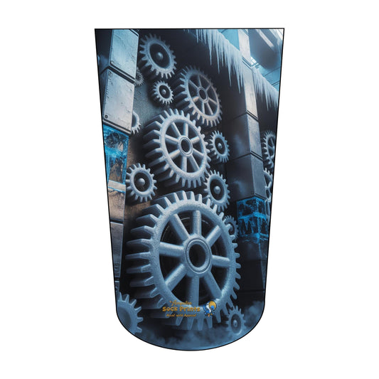 Amputee Sock, Steampunk gears V3