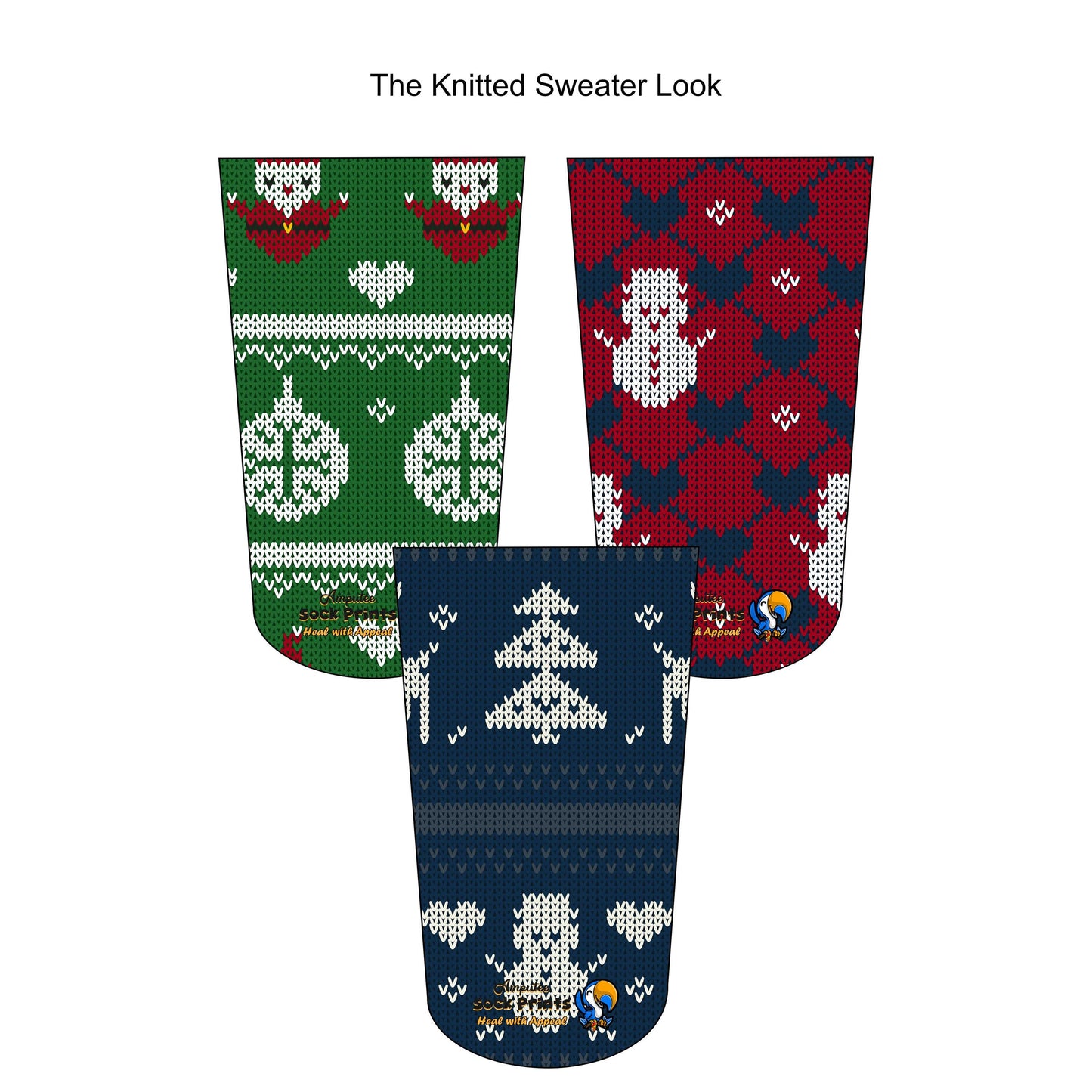 The knitted sweater look set