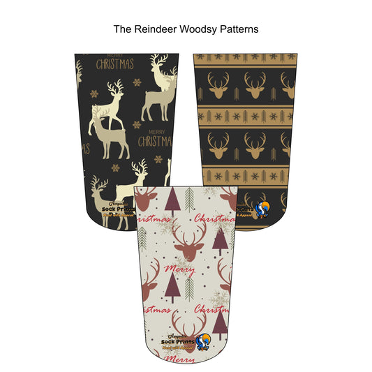 The reindeer woodsy patterns