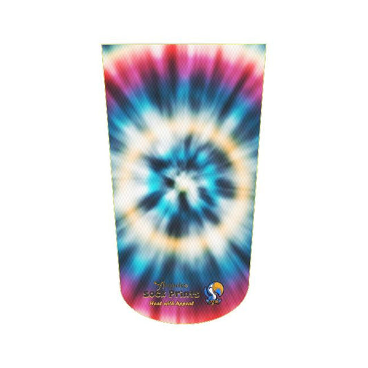 Tie Dye Blue White Red V1