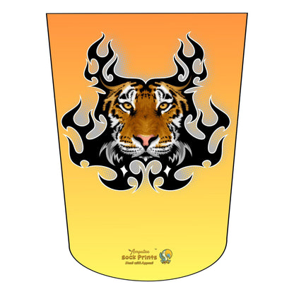 amputee sock Tiger Flame V1 ATKA
