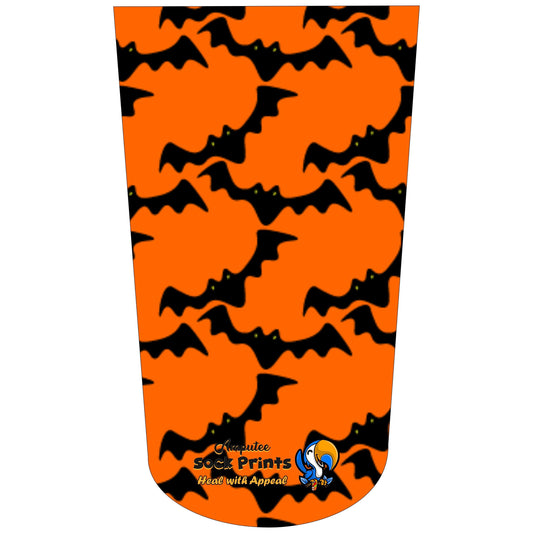 Wallpaper Bats w orange bgnd