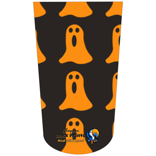 Wallpaper Ghosts Orange bgnd