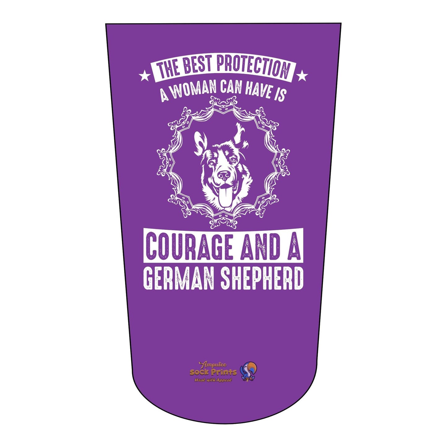 amputee socks Womans Protection German sheppard V1 BTKA