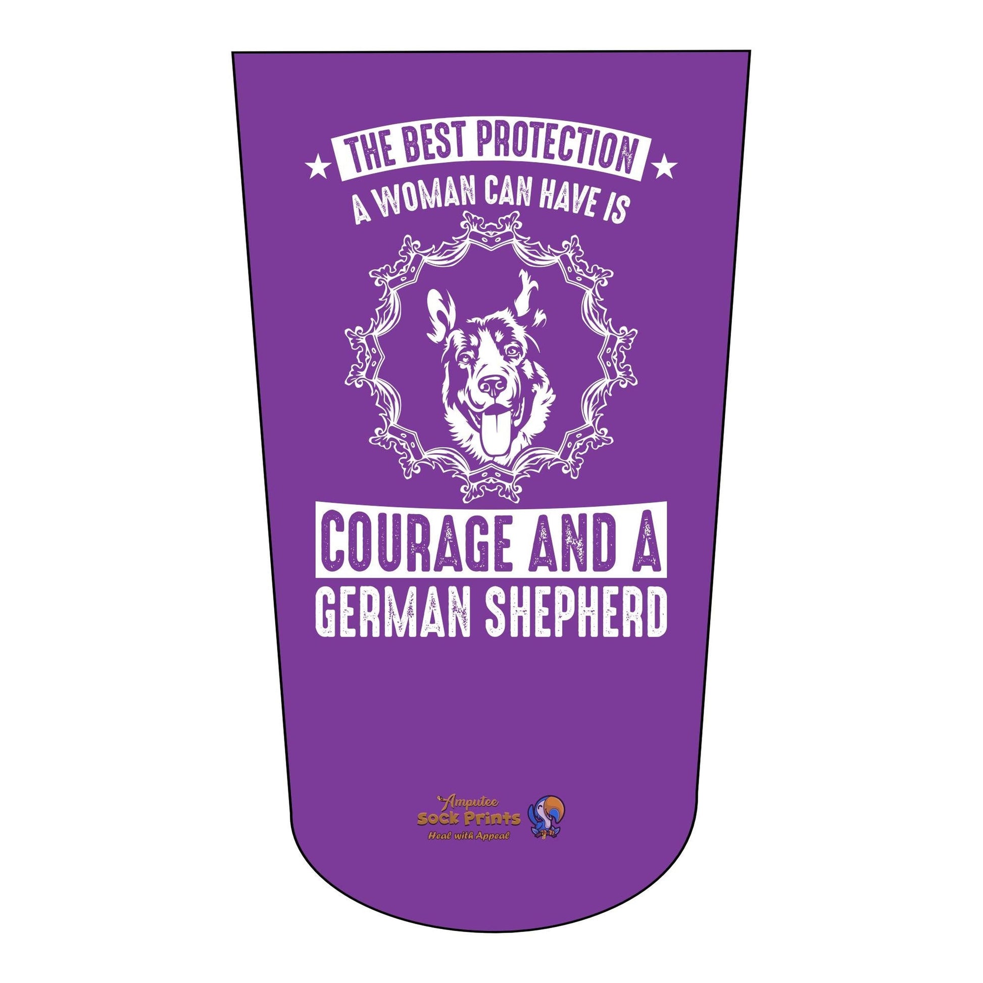 amputee socks Womans Protection German sheppard V1 BTKA