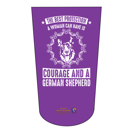 amputee socks Womans Protection German sheppard V1 BTKA