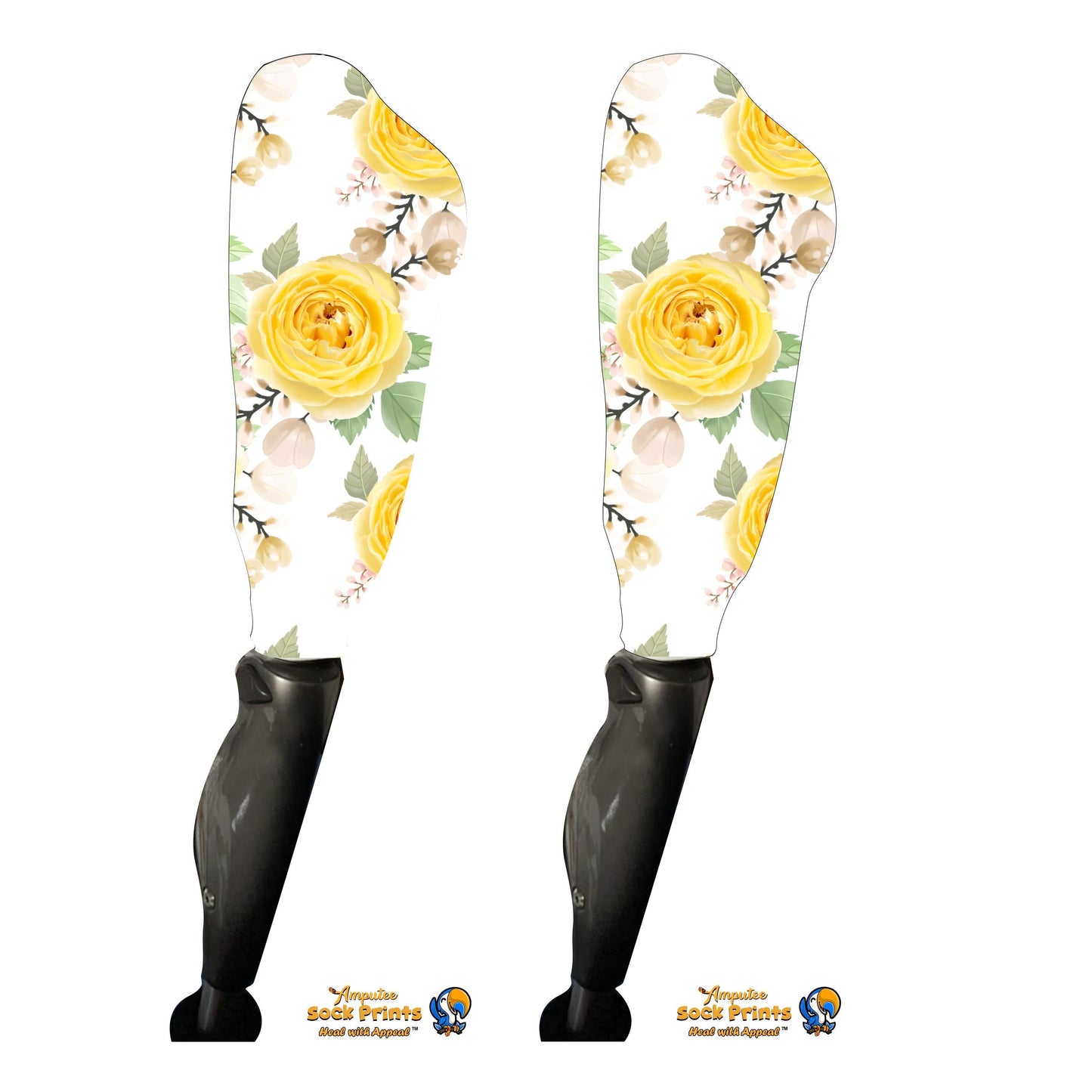 Yellow roses v1 BOOT PAIR
