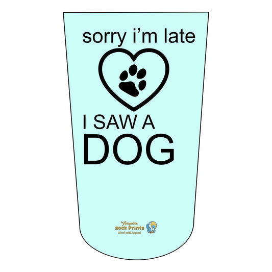 Amputee Sock late Saw a dog V1 BTKA Stump Sock