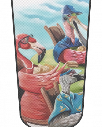 Tropical Birds Scarlet Macaw play cards 001 lview adlt
