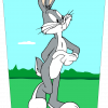 Bugs Bunny Stands in Grass V1