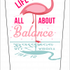 Flamingo Lifes About Balance