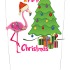 Flamingos Dreaming of Christmas