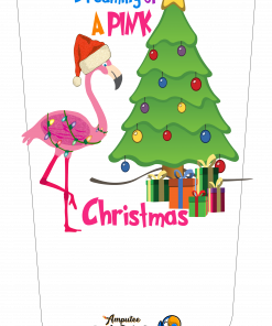 Flamingos Dreaming of Christmas