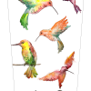 Watercolor Hummingbirds V1