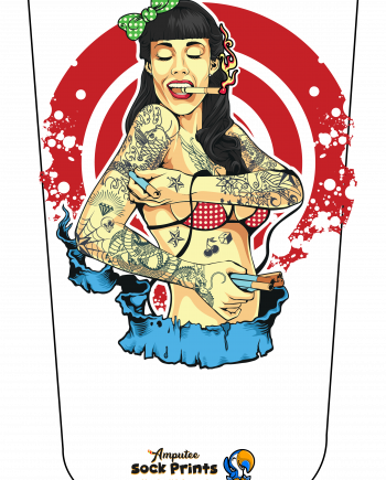 Woman Tattoo Smoker V1