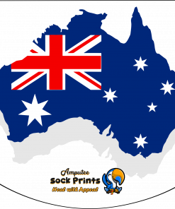 Australian Map Flag V1 ATKA
