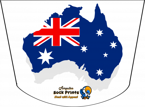 Australian Map Flag V1 ATKA