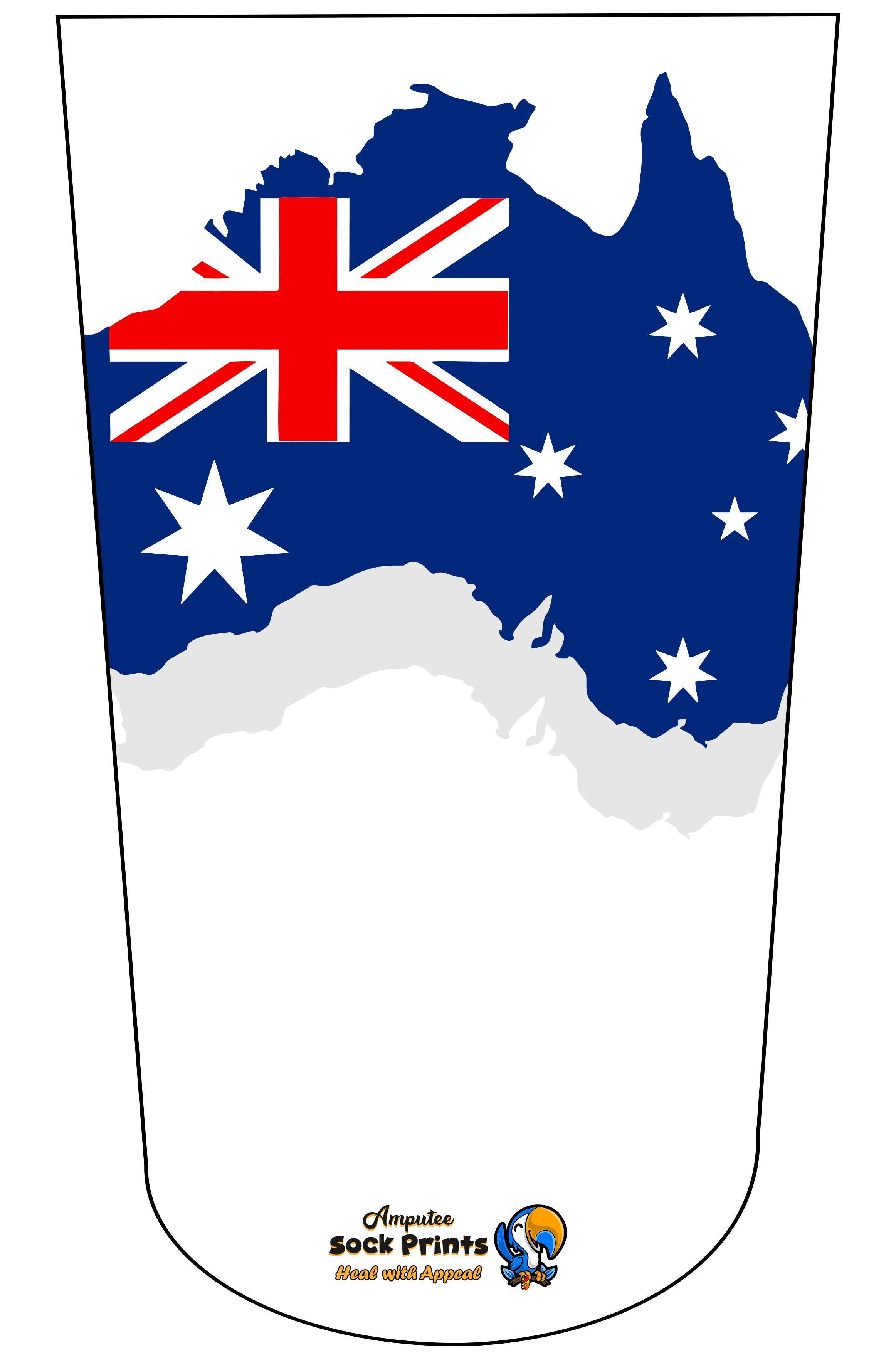 Australian Map Flag V1