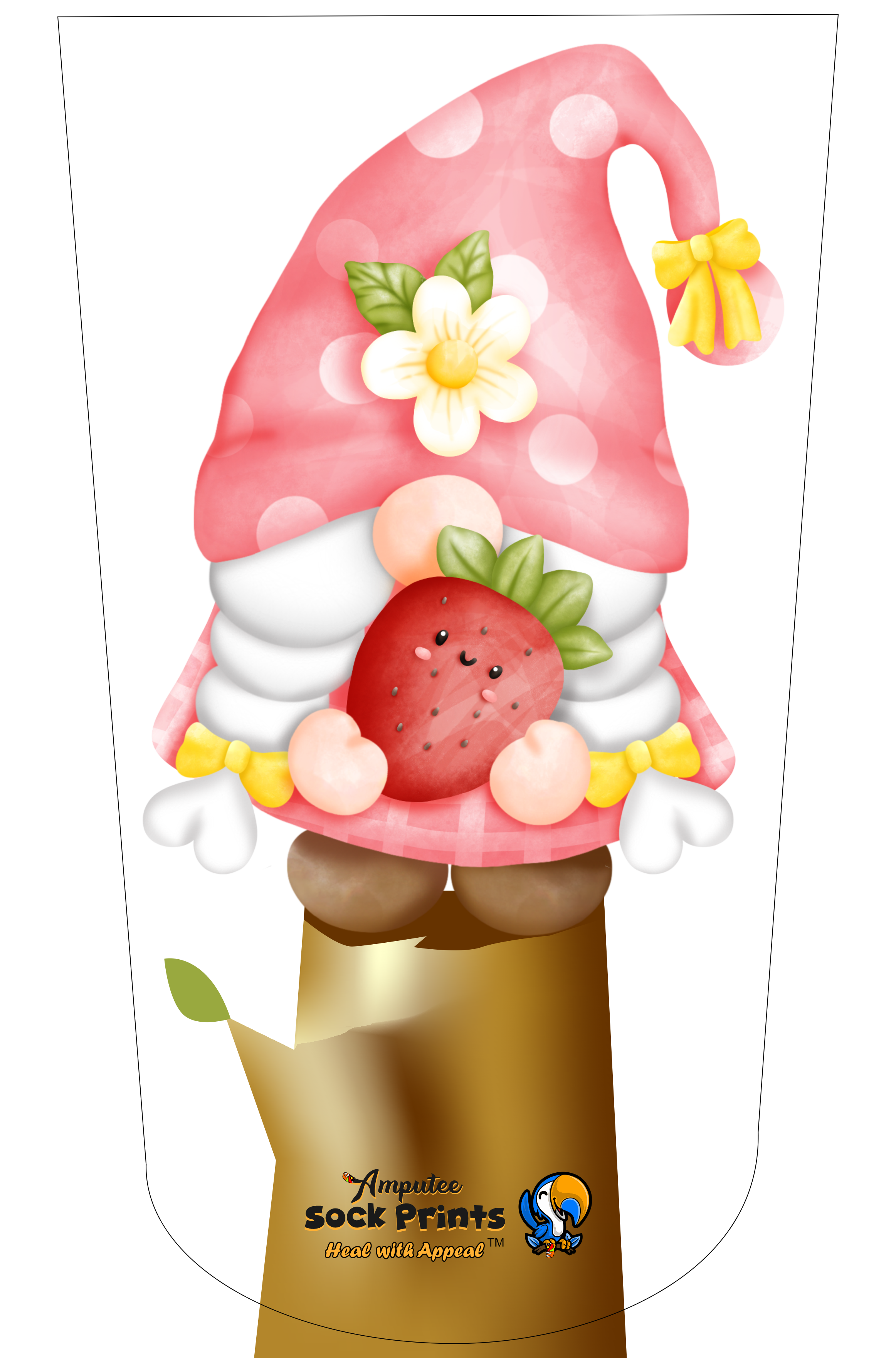 Gnome w Strawberry V1