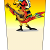 Red parrot w guitar V2