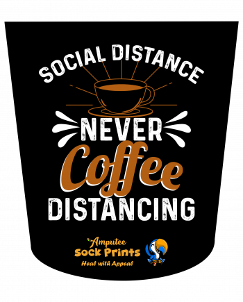 Social distance never coffee distance V1