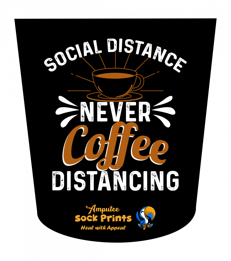 Social distance never coffee distance V1