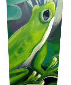 Green Frog on lily pad SLEEVE