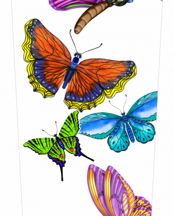Butterfly Montage V1 SLEEVE xl