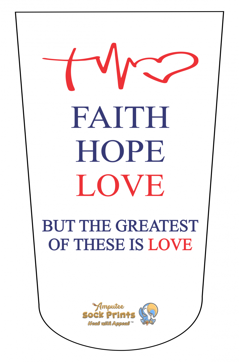 Faith hope love logo BTKA white V1