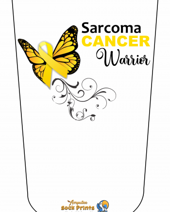 Sarcoma awareness butterfly V1