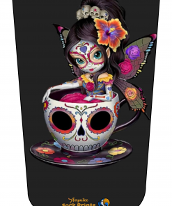 Pretty skull girl teatime V1