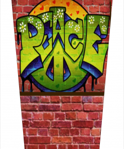 Peace brick wall V1 SLEEVE XXL