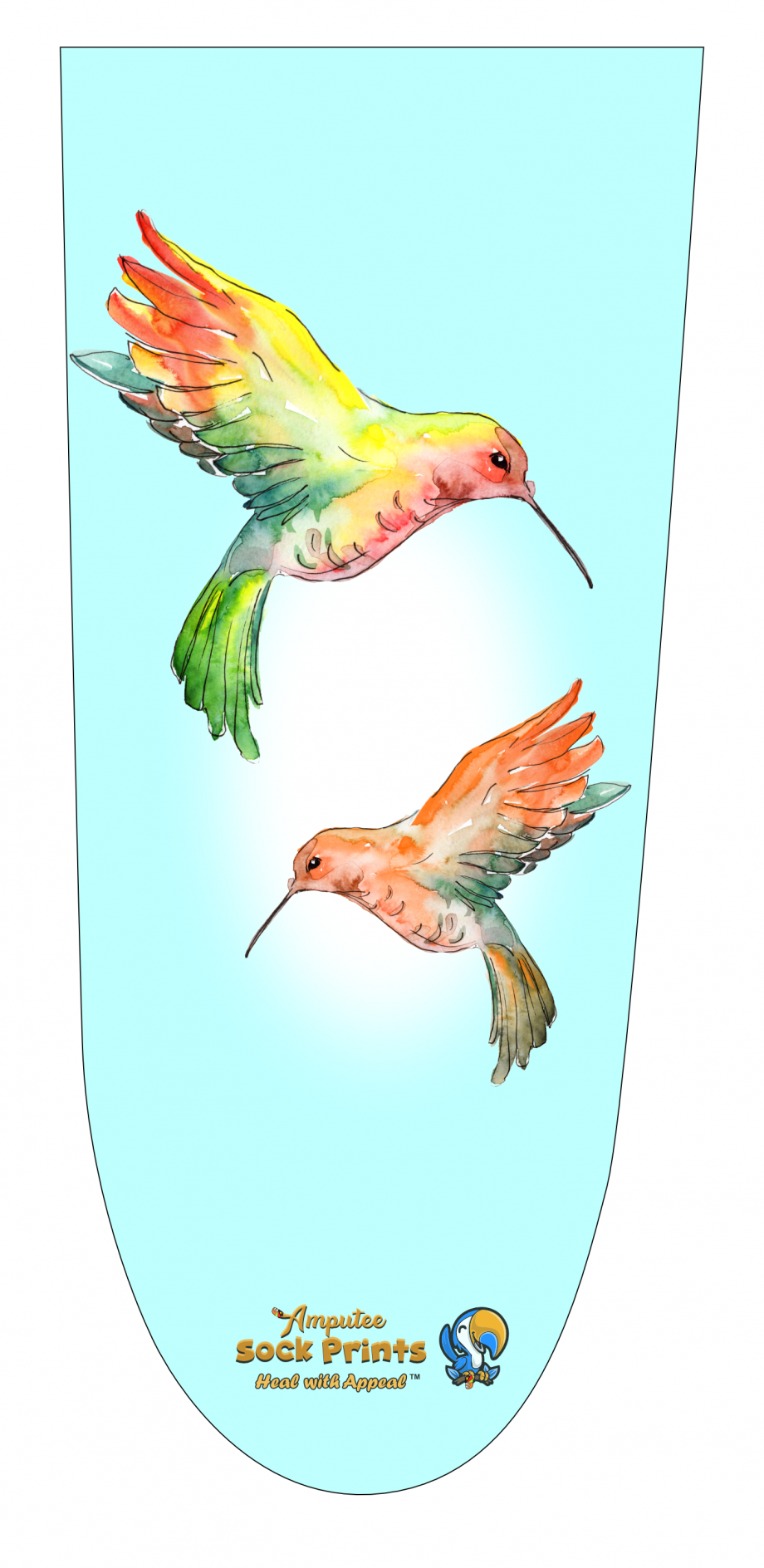 Watercolor Hummingbirds V2 AAS