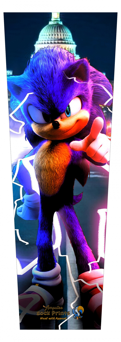 Sonic Hedgehog V3 SLEEVE XL Mockup